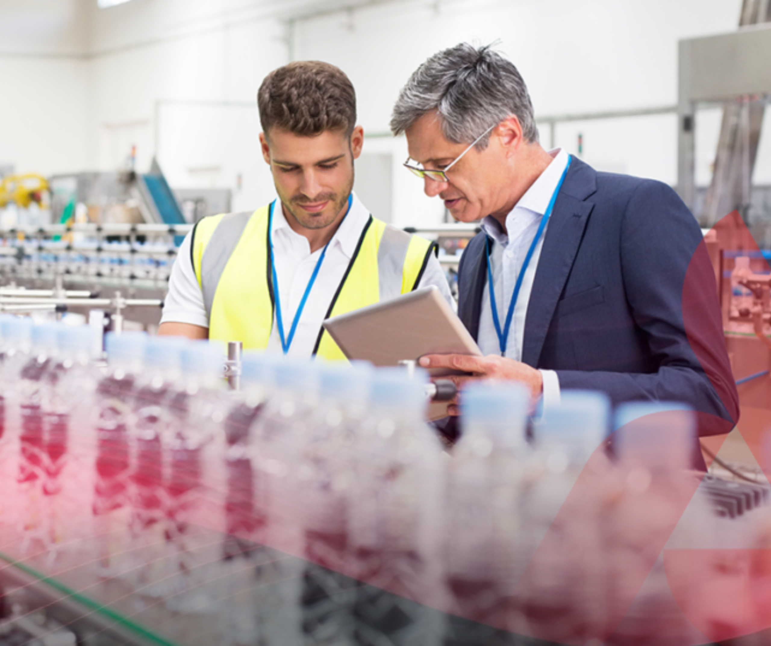 Operations manager in factory